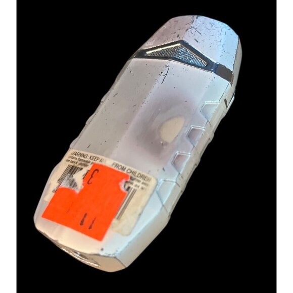 Vtg Silver Collectible Refillable Lighter Beveled Front Flying Eagle Double Hear - Picture 3 of 5